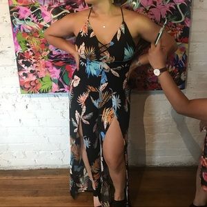Floral Jumpsuit - Not Forever 21